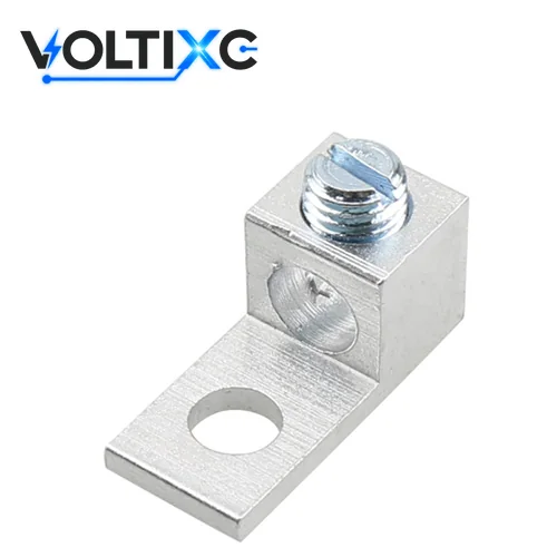 Mechanical Lugs, Aluminum & Copper: AM series aluminum dual-rated mechanical lug with set screw