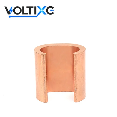 TC4008 C-Shaped Compression Connectors: TC4008 series copper C-shaped compression connector