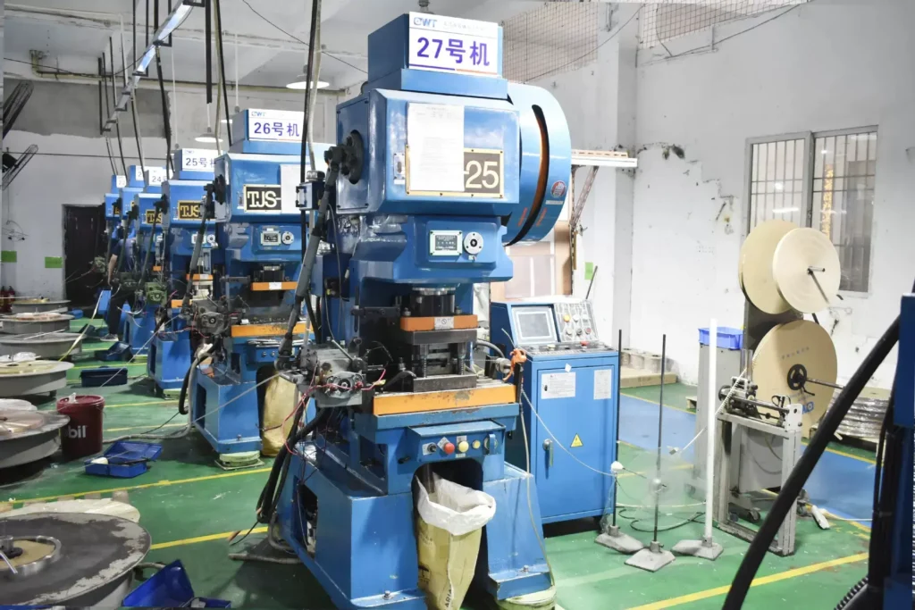 25-ton high-speed stamping press at VoltixC